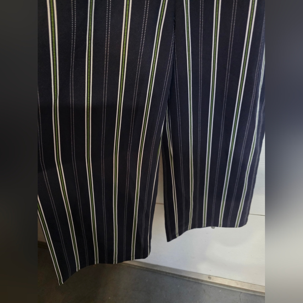 cupcakes & cashmere Navy and White Striped Jumpsuit - Picture 4 of 5
